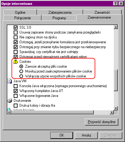 MSIE 4.x polish