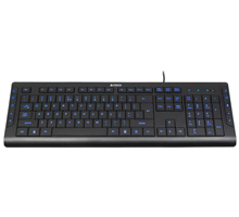 A4TECH KD-600L Black USB (Blue Light) - A4TKLA41644
