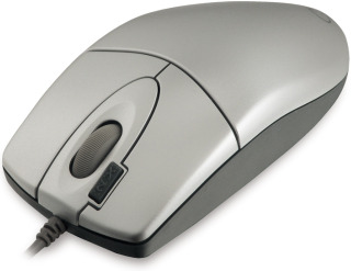 A4TECH Mysz EVO Opto Ecco 612D Silver USB - A4TMYS30399