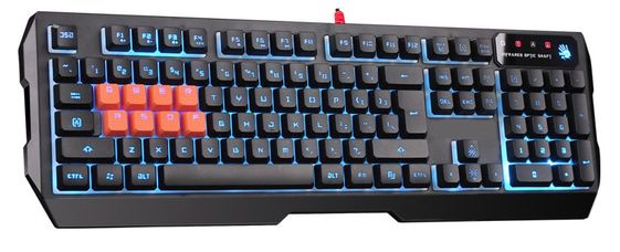 A4TECH Klawiatura  Bloody B188 BLACK USB - A4TKLA45414