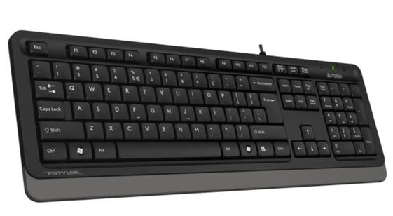 A4TECH Klawiatura FSTYLER FK10 Szary - A4TKLA46449