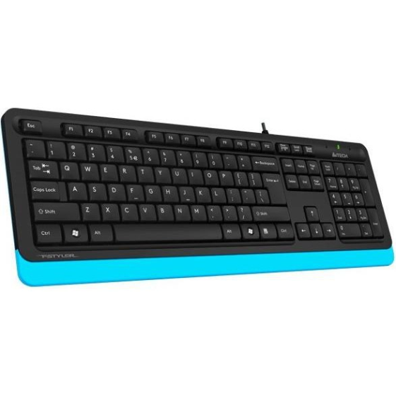 A4TECH Klawiatura FSTYLER FK10 Niebieski  - A4TKLA46450