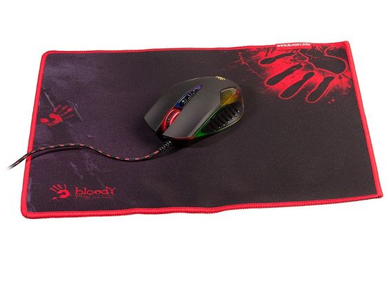 A4TECH Zestaw podkładka + mysz BLOODY USB Q5081S - A4TMYS46029