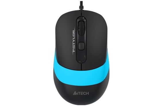 A4TECH Mysz FSTYLER FM10 Niebieski  - A4TMYS46444