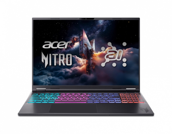 ACER Laptop Nitro 16 AN16S-61 R7 Ai 350 16GB/1TB/5070Ti/W11H - NH.QZVEP.001