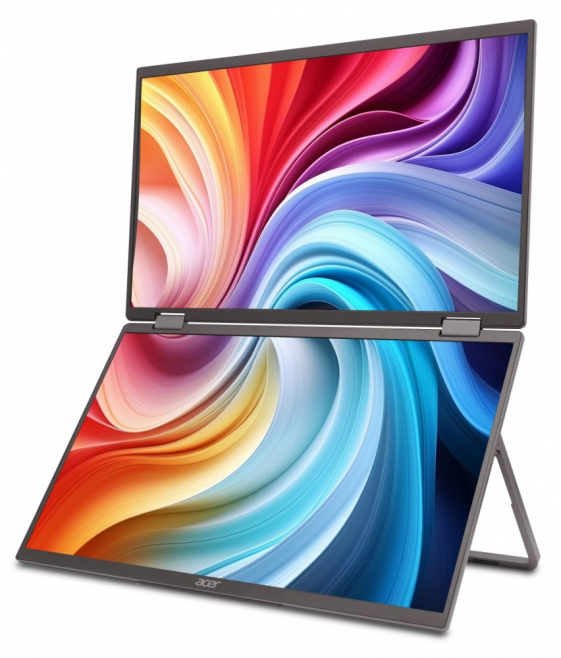 ACER Monitor mobilny dual 16 cali PD163Qbmiuux - UM.ZP3EE.008
