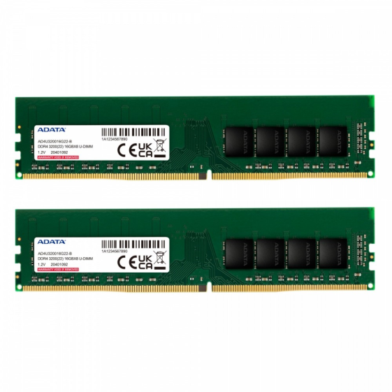 ADATA Pamięć Premier DDR4 3200 DIMM 32GB (2x16) C22 DualTray - AD4U320016G22-DTGN