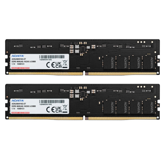 ADATA Pamięć Premier DDR5 5600 DIMM 32GB 2x16 CL46 Dual Tray - AD5U560016G-DT