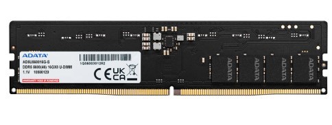 ADATA Pamięć Premier DDR5 5600 DIMM 16GB Single Tray  - AD5U560016G-S