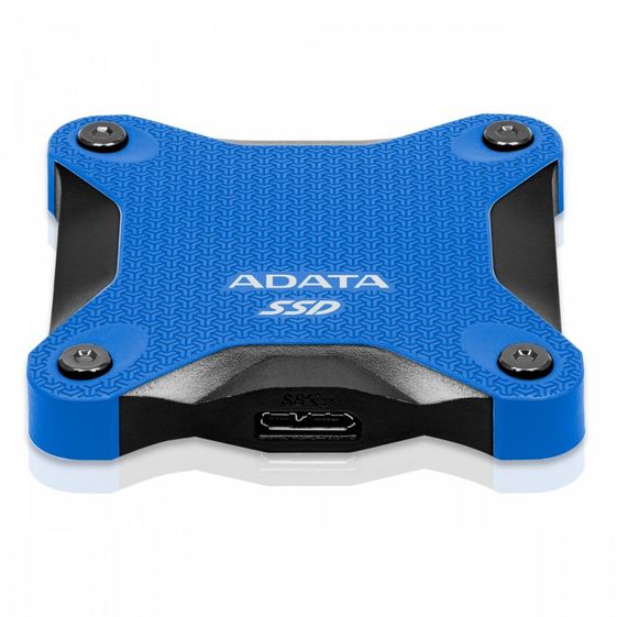 ADATA Dysk SSD External SD600Q 240GB USB3.1 Blue - ASD600Q-240GU31-CBL