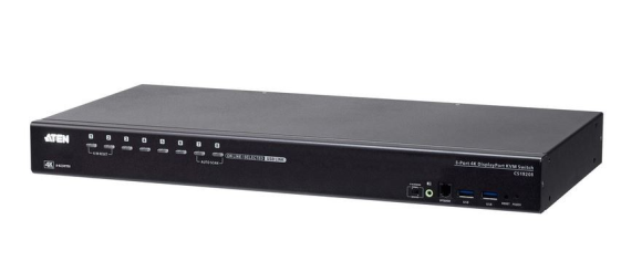 ATEN Przełącznik KVM 8-portowy USB 3.0 4K DisplayPort CS19208 - CS19208-AT-G