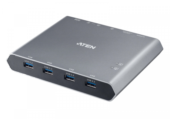 ATEN Przełącznik 2-Port 4K DP USB-C KVM Dock Switch with Power  - US3311