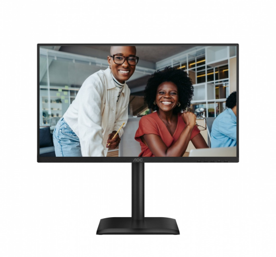 AOC Monitor 24E4CV 23.8 cala IPS 120Hz HDMI DP USB-C RJ45 Pivot Głośniki - 24E4CV