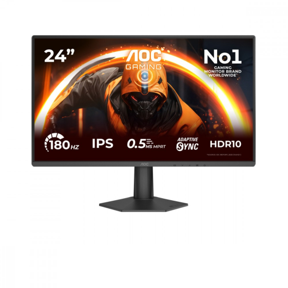 AOC Monitor 23.8 cala 24G50F IPS 180Hz HDMI DP - 24G50F