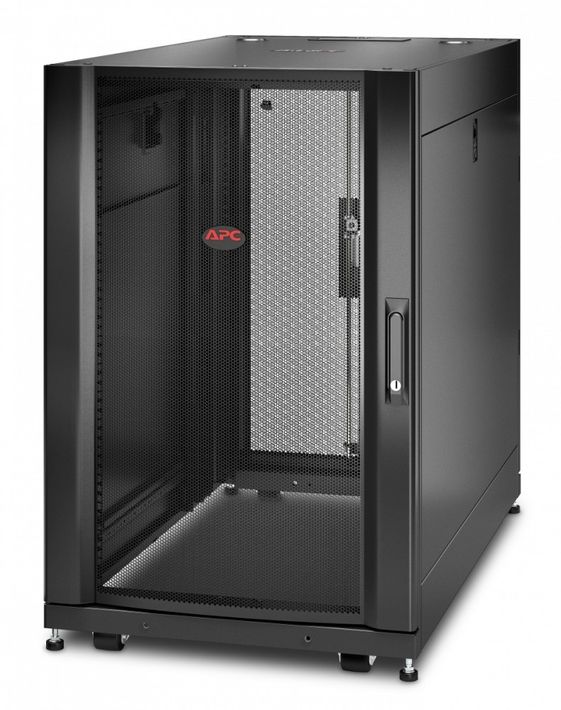APC Szafa AR3106 SX 18U 600 x1070mm czarna z bokami  - AR3106