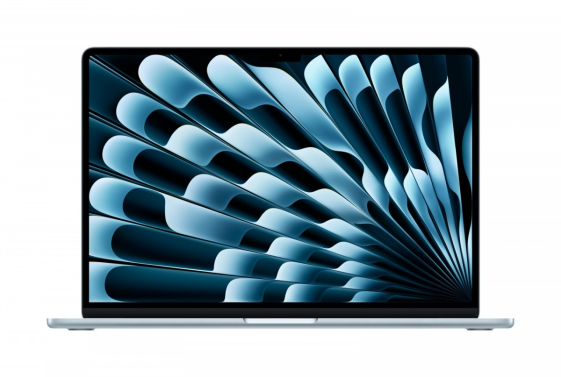 APPLE MacBook Air 15.3: M4 10/10, 24GB, 512GB - Błękitny - MC7D4ZE/A