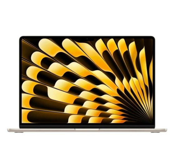 APPLE MacBook Air 15,3 cali: M2 8/10, 8GB, 512GB - Księżycowa poświata - MQKV3ZE/A