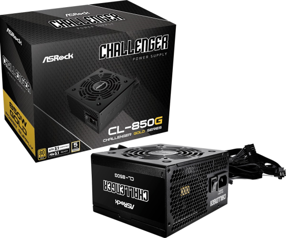 ASROCK Zasilacz CL-850G 850W 80PLUS GOLD - CL-850G