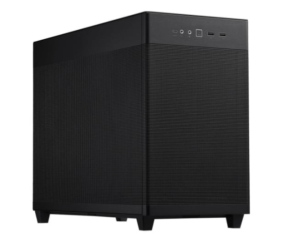 ASUS Obudowa Prime AP201 Mesh MicroATX czarna - 90DC00G0-B39000