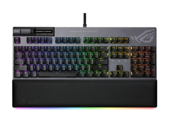 ASUS Klawiatura ROG STRIX Flare II Animate USB Czarna - 90MP02E6-BKUA01