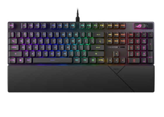 ASUS Klawiatura ROG Strix Scope II RX USB 2.0/RGB/N-Key  - 90MP0350-BKUA01