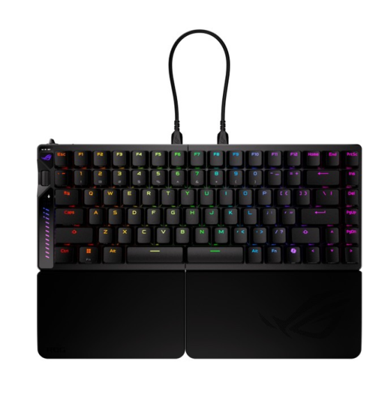 ASUS Klawiatura ROG Falcata M703 BT/RF/USB-C/Aura/Czarna - 90MP043H-BKUA20