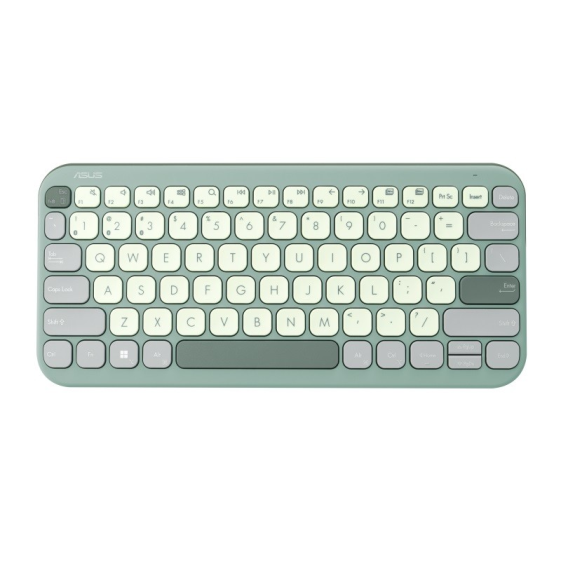 ASUS Klawiatura Marshmallow KW100 BT5.0LE/Green Tea  - 90XB0880-BKB050