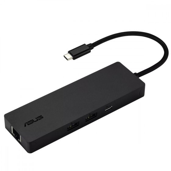 ASUS Stacja dokująca DC210 8 w 1 USB-C Dock - 90XB098N-BDS010  - 90XB098N-BDS010