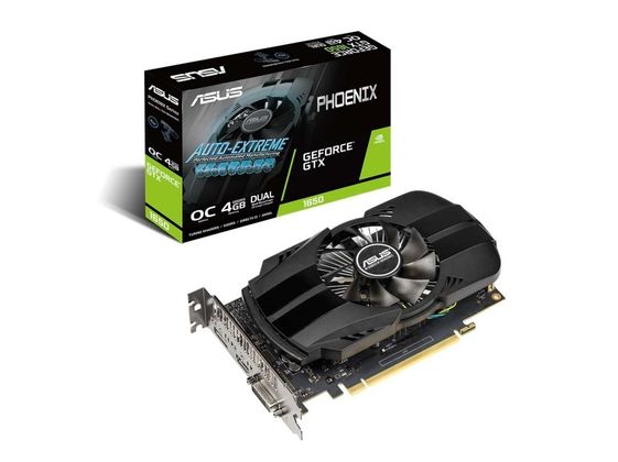 ASUS Karta graficzna GeForce GTX 1650 PH OC 4G 128bit GDDR5 HDMI/DP/DVI-D - PH-GTX1650-O4G