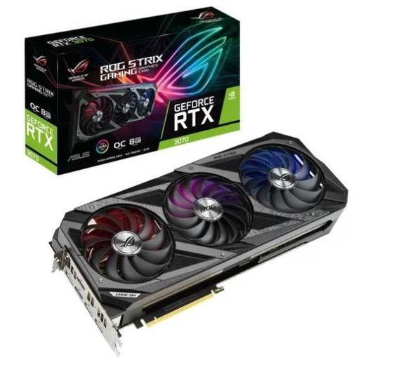 ASUS Karta graficzna GeForce RTX 3070Ti ROG STRIX OC 8GB GDDR6X 256bit 3DP/2HDMI  - ROG-STRIX-RTX3070TI-O8G-GAMING