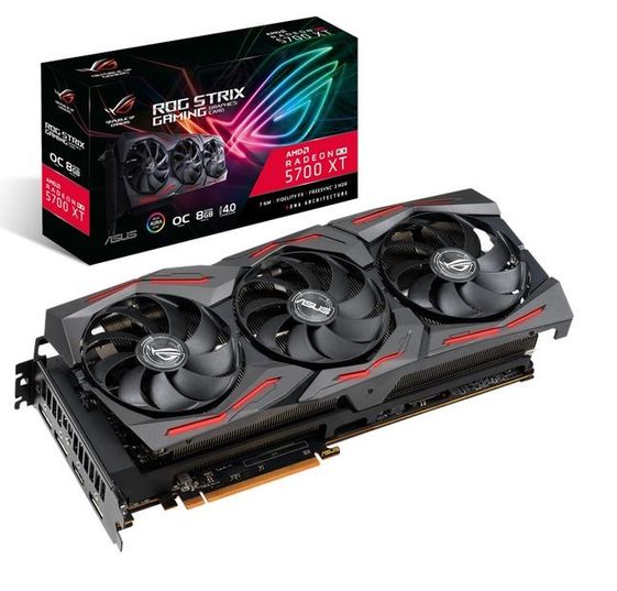 ASUS Karta graficzna Radeon ROG STRIX RX 5700 XT OC GAMING 8GB GDDR6 256BIT 3DP/HDMI - ROG-STRIX-RX5700XT-O8G-GAMING