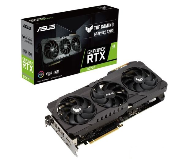 ASUS Karta graficzna GeForce RTX 3070Ti TUF Gaming 8GB GDDR6X 256bit 3DP/2HDMI  - TUF-RTX3070TI-8G-GAMING