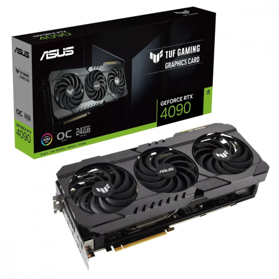 ASUS Karta graficzna GeForce RTX 4090 TUF OG Gaming 24G OC GDDR6X 384bit 3DP - TUF-RTX4090-O24G-OG-GAMING