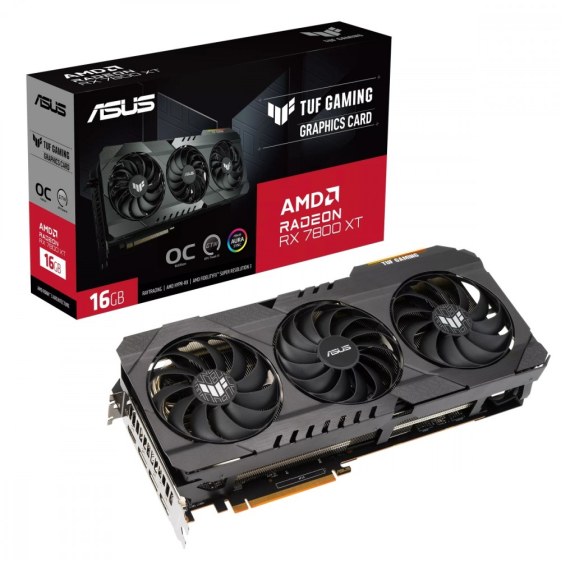ASUS Karta graficzna Radeon RX 7800 XT TUF GAMING OG OC 16GB GDDR6 128bit - TUF-RX7800XT-O16G-OG-GAMING