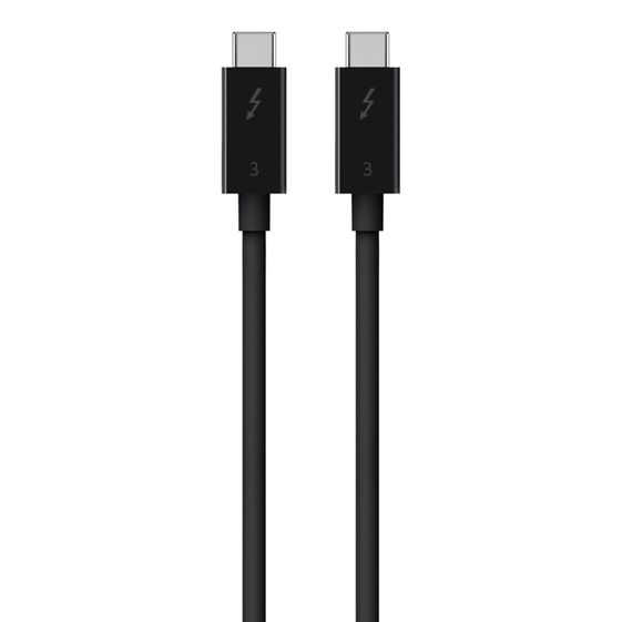 BELKIN Kabel Thunderbolt 3 c-c 40Gbps 0,8m  - F2CD084bt0.8MBK