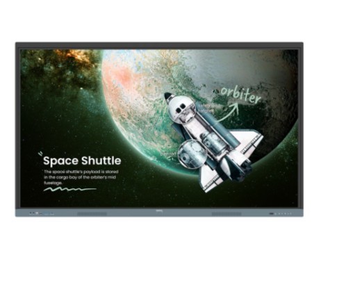 BENQ Monitor interaktywny 75 cali RE7504 NEW 128 1200:1/TOUCH/HDMI/128GB - 9H.F9FTK.DE8