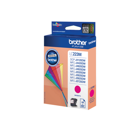 BROTHER LC-223M inkoust magenta, 600 str - LC223M