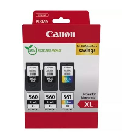 CANON Zestaw tuszów PG-560XLx2/CL-561XL MULTI 3712C009  - 3712C009
