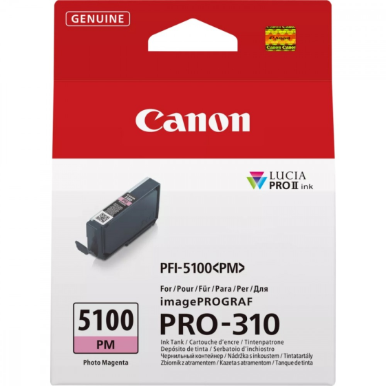 CANON Tusz PFI-5100 EUR 6957C001 photo magenta - 6957C001