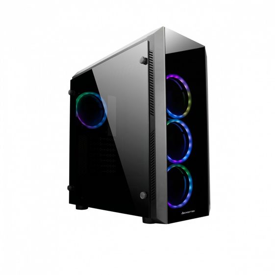 CHIEFTEC Obudowa GL-02B-OP Scorpion II Mid Tower 4xRGB fan  - GL-02B-OP