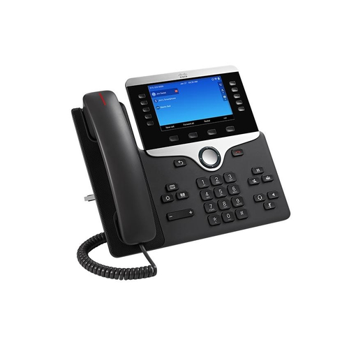 Cisco 8841 telefon VoIP Czarny, Srebrny - CP-8841-3PCC-K9=