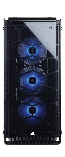CORSAIR Crystal Series 570X RGB Mirror BlackTempered Glass, Premium ATX Mid Tower Case  - CC-9011126-WW