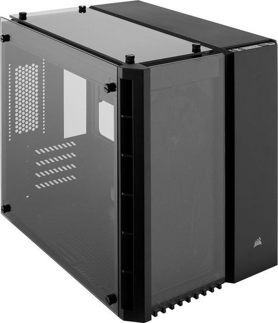 CORSAIR Obudowa Crystal Series 280X TG Micro ATX czarna - CC-9011134-WW