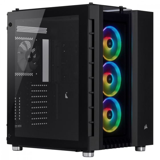 CORSAIR Obudowa Crystal 680X RGB Szkło hartowane Czarny ATX - CC-9011168-WW