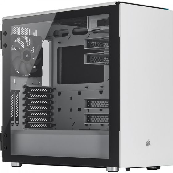 CORSAIR Obudowa Carbide 678C L. noise Szkło hartowane Biały ATX - CC-9011170-WW