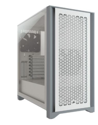 CORSAIR Obudowa 4000D Airflow TG White Mid Tower ATX - CC-9011201-WW