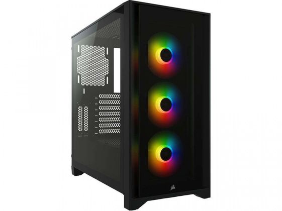 CORSAIR Obudowa iCUE 4000X RGB TG Mid Tower Czarna - CC-9011204-WW