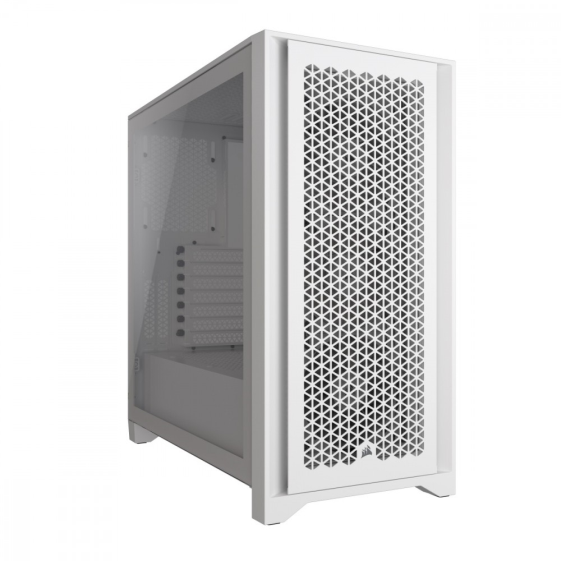 CORSAIR Obudowa iCUE 4000D RGB Airflow biała - CC-9011241-WW