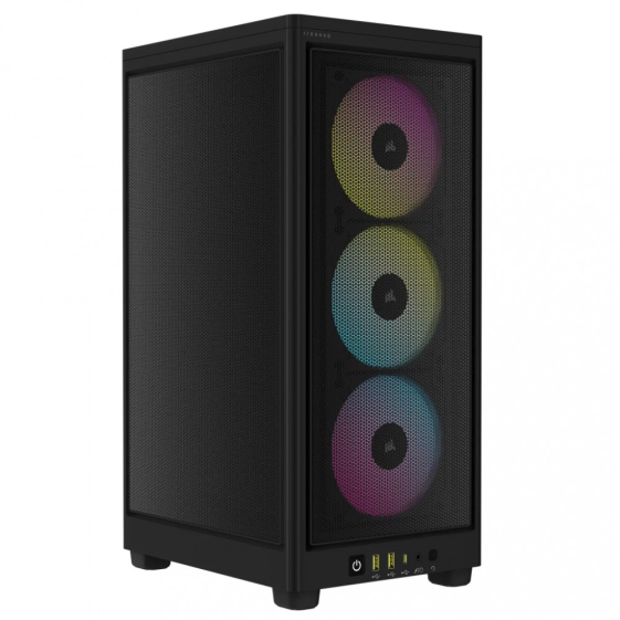 CORSAIR Obudowa 2000D AIRFLOW RGB Mini-ITX Czarna - CC-9011246-WW