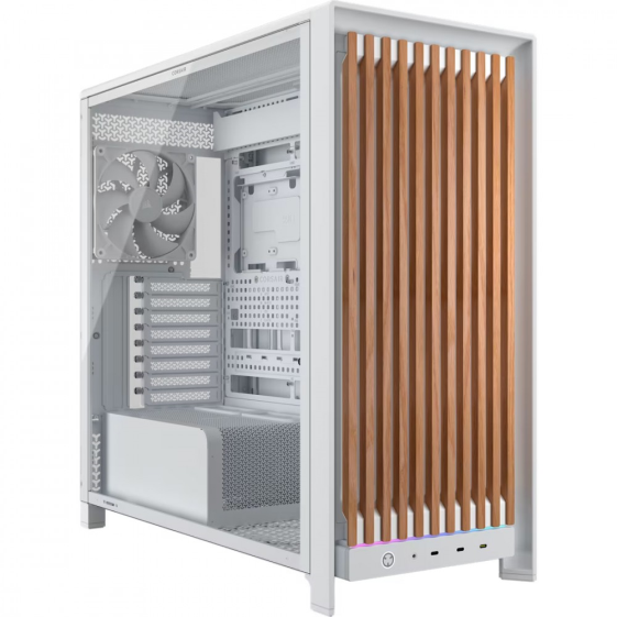 CORSAIR Obudowa FRAME 5000D WOOD RS White/Oak - CC-9011354-WW